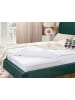 Beliani Topper CLOUDSOFT 4 in Weiß - (W) 140 x (H) 4 x (L) 200 cm