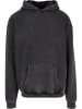 Urban Classics Urban Classics Herren Acid Washed Hoody in black