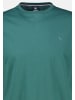Lerros T-Shirt Basic in Grau / grün