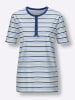 WITT WEIDEN Capri-Anzüge in jeansblau + jeansblau-geringelt