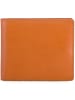 MYWALIT Geldbörse RFID Schutz Leder 12 cm tan/olive