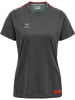 Hummel T-Shirt Raglanärmel Hmlpro Damen in FORGED IRON/QUIET SHADE