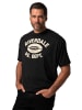 JP1880 Kurzarm T-Shirt in schwarz