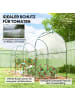 Outsunny Gewächshaus 400L x 123B x 171H cm Transparent