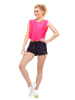 Winshape Functional Light Cropped Top AET115 in neon pink