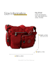 Bag Street Schultertasche Nylon rot ca. 32cm