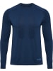 Hummel Longsleeve "Hiit Seamless T-Shirt Longsleeve" in Blau