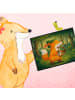 Mr. & Mrs. Panda Tischmatte Schütze Astrologie Design ohne Spruch in Weiß