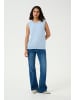 Kaffe Strickpullover KAlizza Regular fit in Soft Chambray