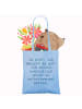 Mr. & Mrs. Panda Shopping Tasche Spruch Selbstzweifel Charm mit ... in Sky Blue