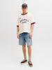 Jack & Jones Loose Fit Shorts in Blue Denim