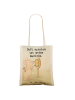 Mr. & Mrs. Panda Tote Bag Maus Dart spielen Design mit Spruch in Weiß