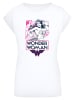 F4NT4STIC T-Shirt DC Comics Wonder Woman Pink Action in weiß