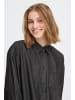 ICHI Hemd langarm IHBALLO Regular fit in Washed black