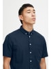 BLEND Kurzarmhemd BHShirt in Blau