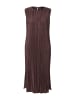 Ulla Popken Midikleid in mahagoni