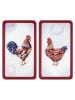 Wenko Herdabdeckplatten Universal Farm 2er Set, Herdabdeckplatten Universal Mod. Farm 2er Set in Mehrfarbig