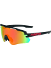 Merida Sonnenbrille Race Schwarz-Rot Sonnenbrille Race