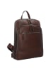 Leonhard Heyden Roma Rucksack Leder 40 cm Laptopfach braun