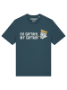 wat? Apparel T-Shirt Oh captain my captain in Petrol