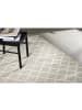 ebuy24 Teppich Cloudy Offwhite 162 x 230 cm