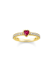 Thomas Sabo Ring in gold, weiß, rot