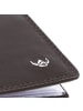 Golden Head Polo Ausweisetui RFID Leder 9 cm dunkelbraun