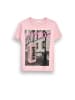 Coccodrillo T-shirt mit kurzen Ärmeln in gedämpftes Rosa