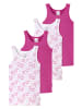 Schiesser Unterhemd Fine Rib Multi in violett,weiß