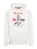 Derbe Hoodie in Weiß
