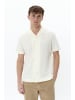 Matinique Kurzarmhemd MAtrostol Gerade Passform in Off White