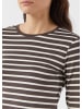 comma T-Shirt in 89G0_dunkelbraun