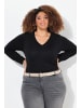 Ulla Popken Pullover in schwarz