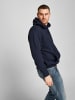 Jack & Jones Plus Size Hoodie Kapuzen Übergrößen Sweatshirt JJESHARK in Navy