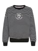 Kangaroos Sweatshirt in schwarz-weiß