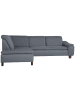 58 aufm Kessel ECKSOFA mit Ottomane links Kaylil Flachgewebe denim