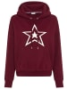 Kangaroos Kapuzensweatshirt in bordeaux