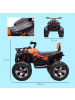 HOMCOM 12V 10Ah Kinder Quad 3-5 Jahre Orange
