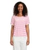 Betty Barclay Ringelshirt mit Tunnelzug in Red/White