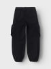name it Jogger Cargo Hose Twill Parachute Chino Pants NKMBEN in Schwarz