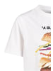 Mister Tee Mister Tee Herren Kids A Burger Tee in white