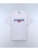 Napapijri T-Shirt "S-Aylmer" in Weiß