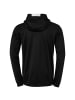 Kempa Trainingsjacke PLAYER HOOD JACKET in schwarz/weiß