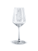 Mr. & Mrs. Panda Rotwein Glas Pinguin Marienkäfer ohne Spruch in Transparent