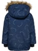 Hummel Reißverschluss Jacke Daumenlöcher Hmljessie Lebensstil Jungen in BLACK IRIS