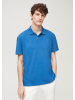 s.Oliver Polo-Shirt kurzarm in Blau