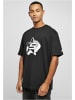 Starter Black Label T-Shirt "Starter Shooting Star Oversize Tee" in Schwarz