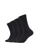 camano Socken 4er Pack black