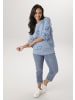 Aniston PLUS Strickpullover in hellblau-blau