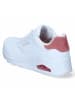 Skechers Low Sneaker UNO POP BACK in Weiß